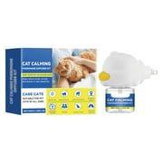 Cat Pheromones Calming Diffuser Refill 1 Pack Multicat Pheromone Diffusers Refills Relieve Anxiety Stress Reduce Spraying Fighting and Scratching for Cats Calm 45ML Fit All Common Diffusers Plug In